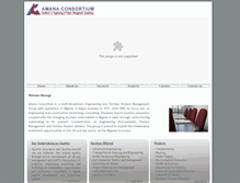 Tablet Screenshot of amanagroup.com
